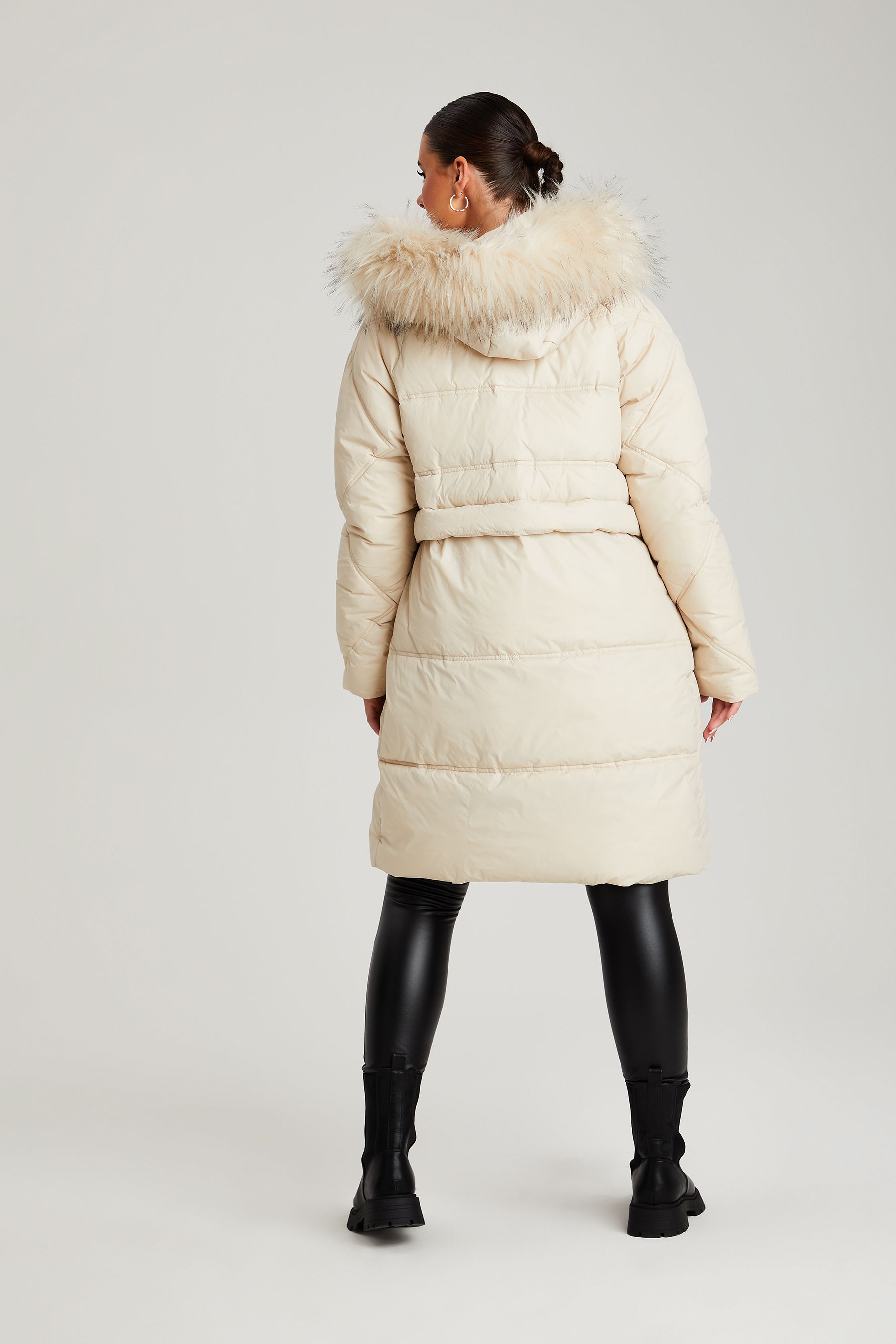 Buy Urban Bliss Neutral Stockholm Padded Parka from the Next UK