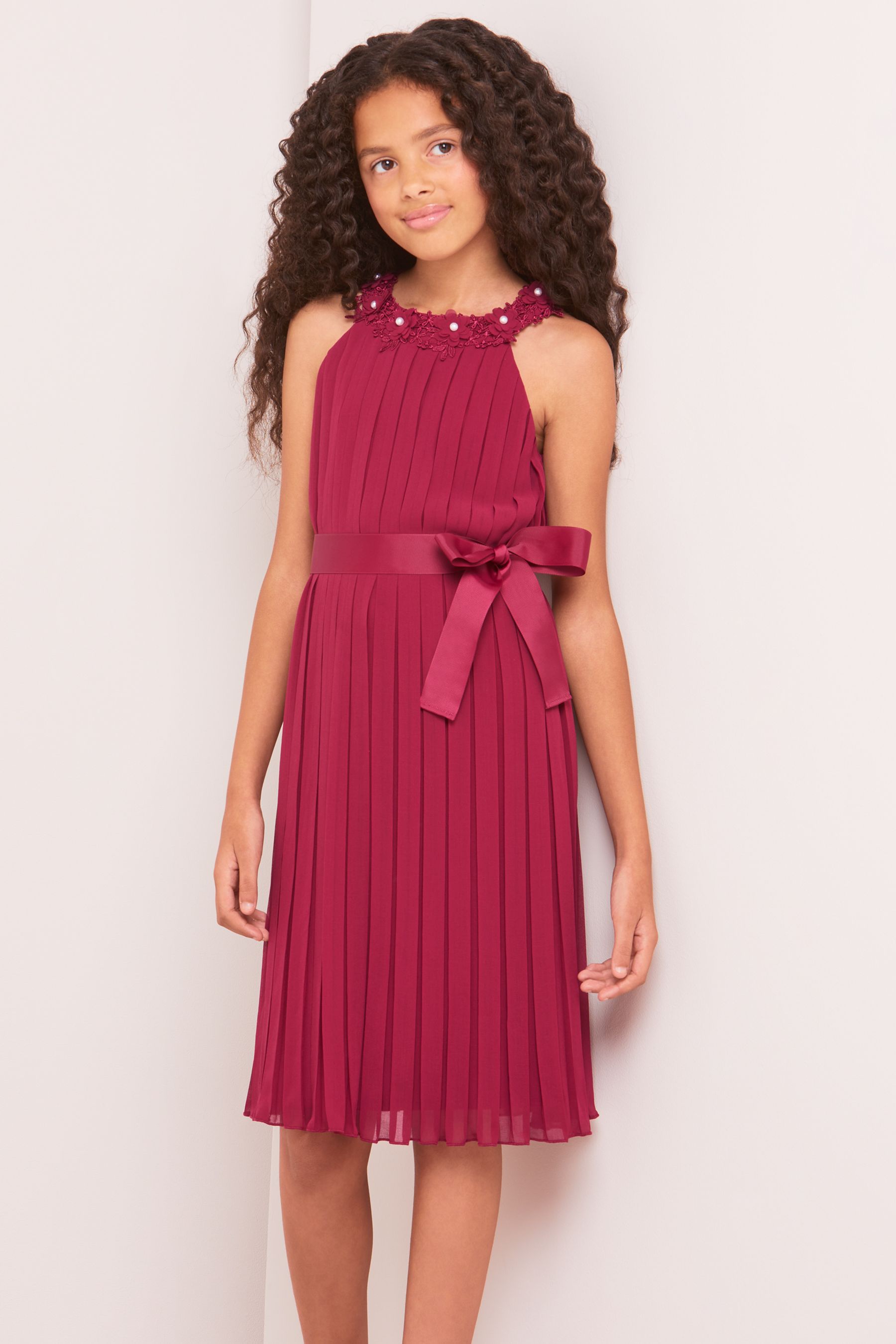 Lipsy shop dresses red