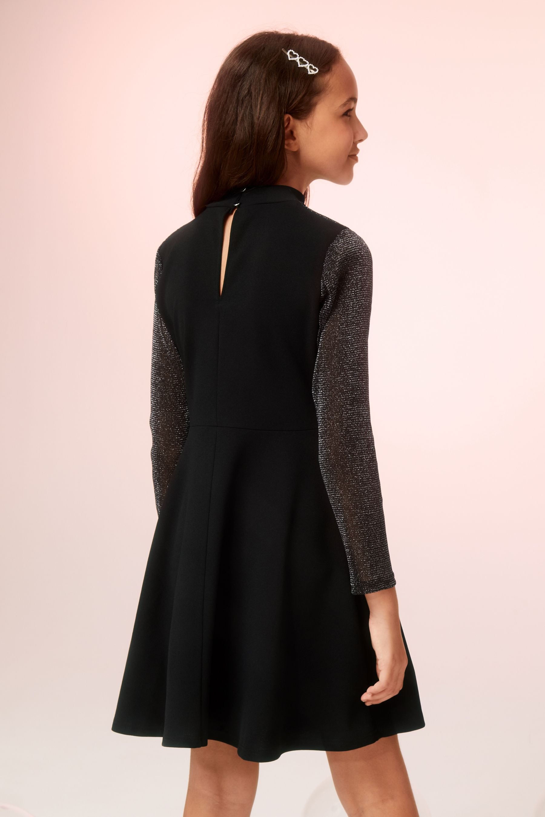 Lipsy lace discount top skater dress