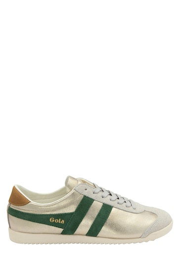 Gola Gold/ Green /Brown Ladies' Bullet Blaze Lace-Up Trainers
