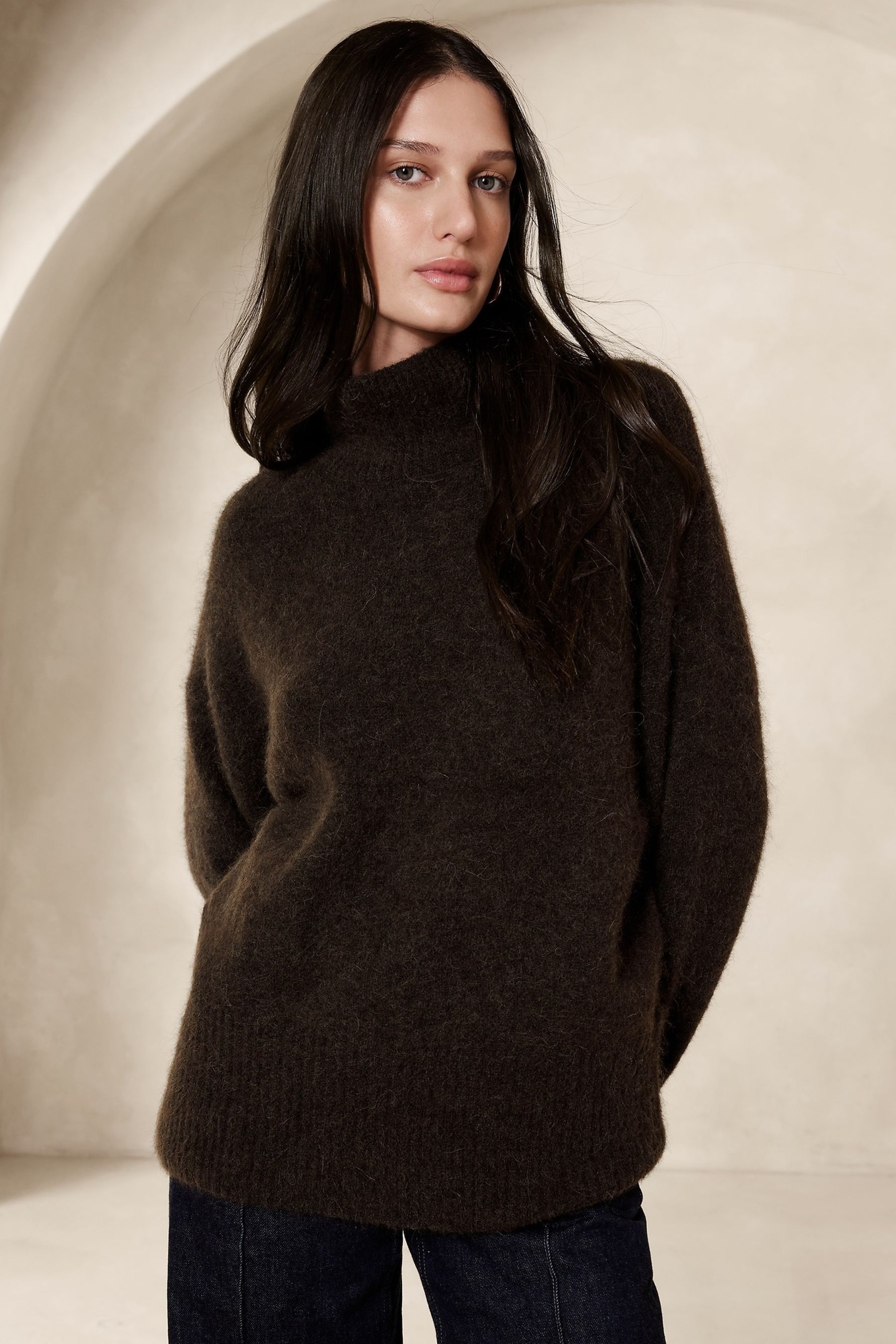 Banana republic sale alpaca sweater