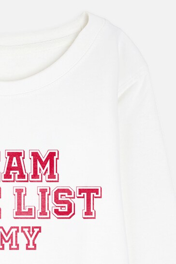 Personalised Team Nice List Jumper for Women by Dollymix