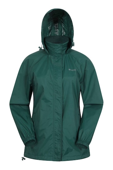 Mountain Warehouse Green Pakka Waterproof Jacket -  Womens