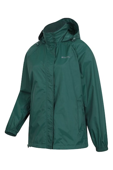 Mountain Warehouse Green Pakka Waterproof Jacket -  Womens