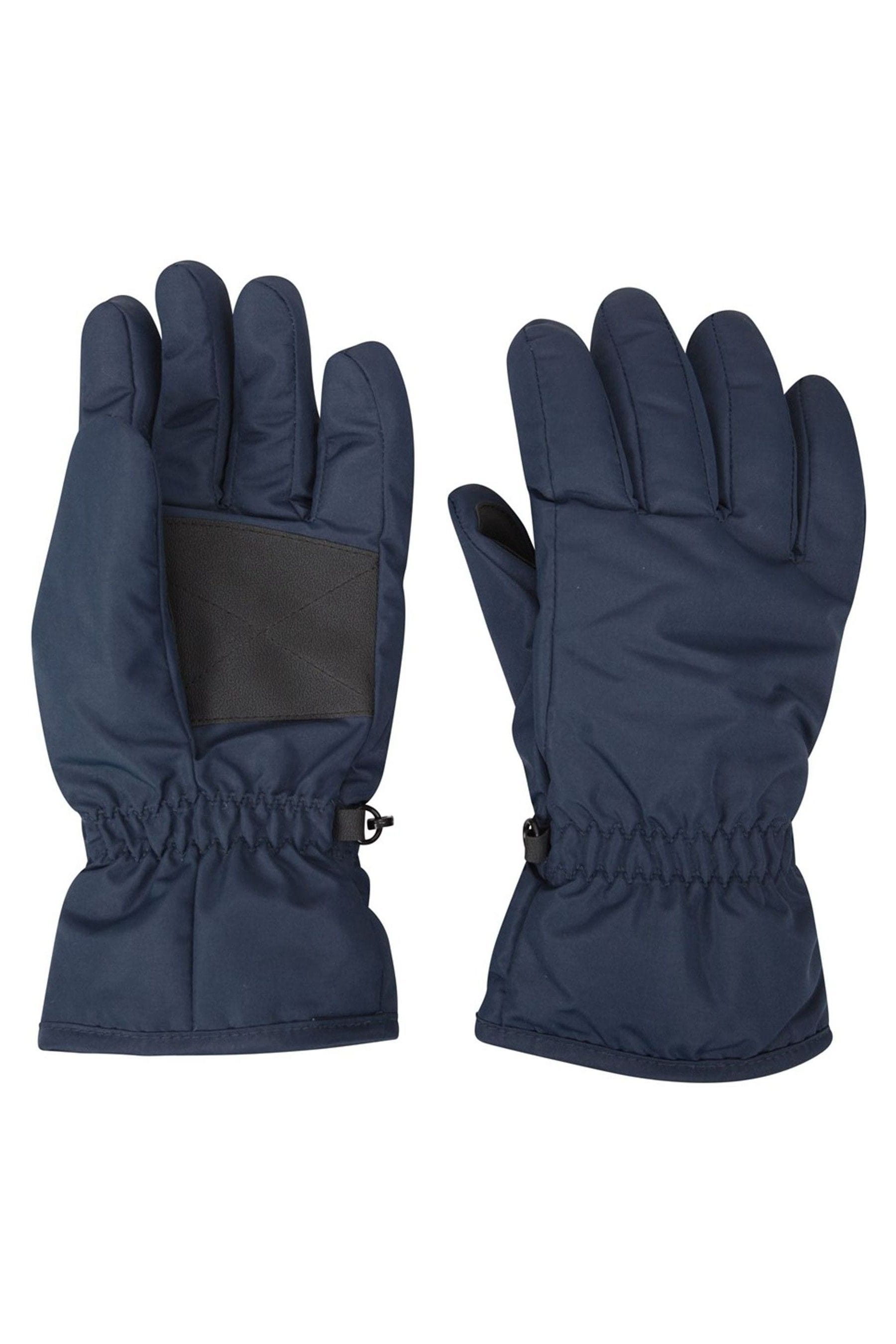 Womens blue on sale ski gloves