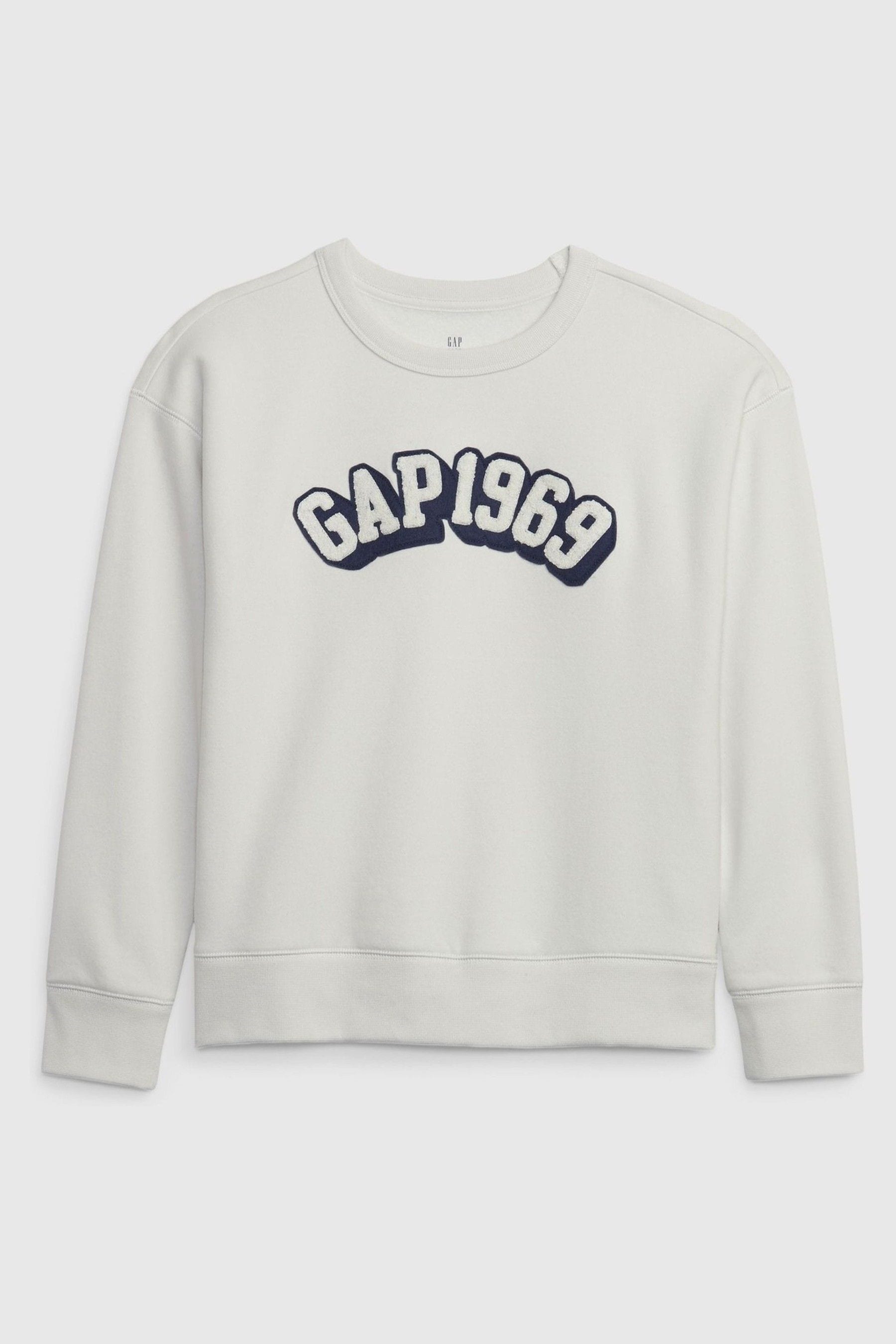 White gap sweatshirt online