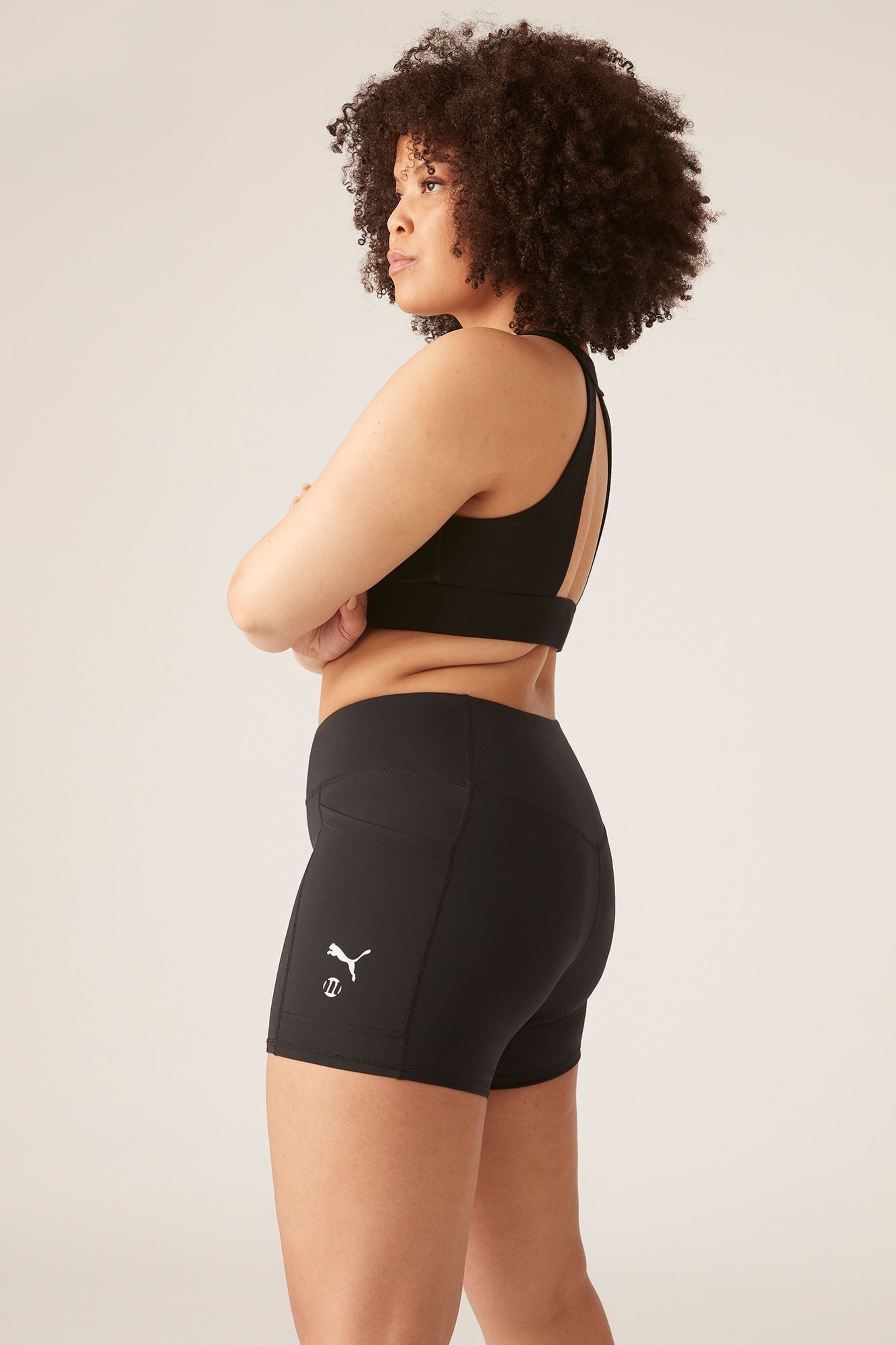 Puma booty on sale shorts