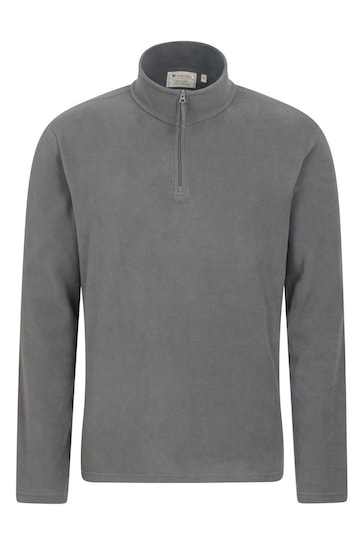 Buy Mountain Warehouse Grey Camber Half-Zip Fleece - Mens from the Next ...
