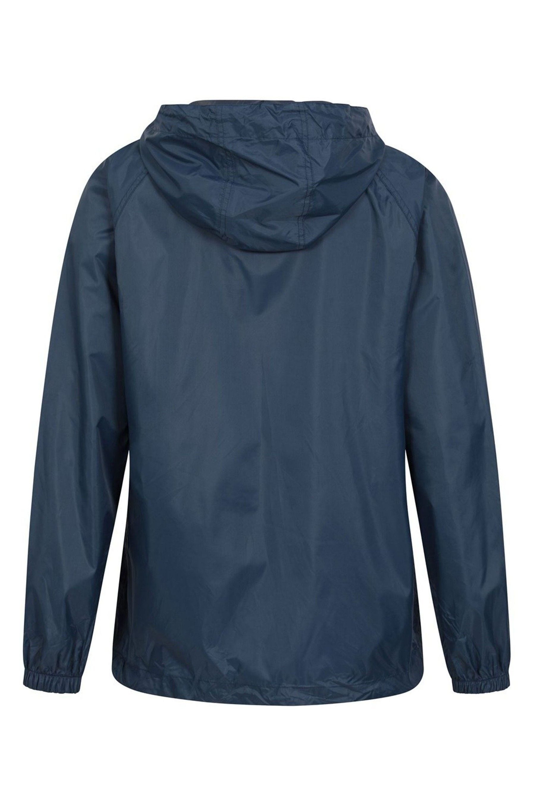 Blue waterproof jacket womens deals