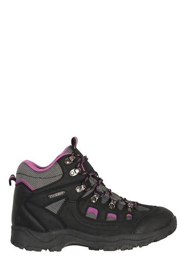 Mountain Warehouse Black Adventurer Waterproof Boots