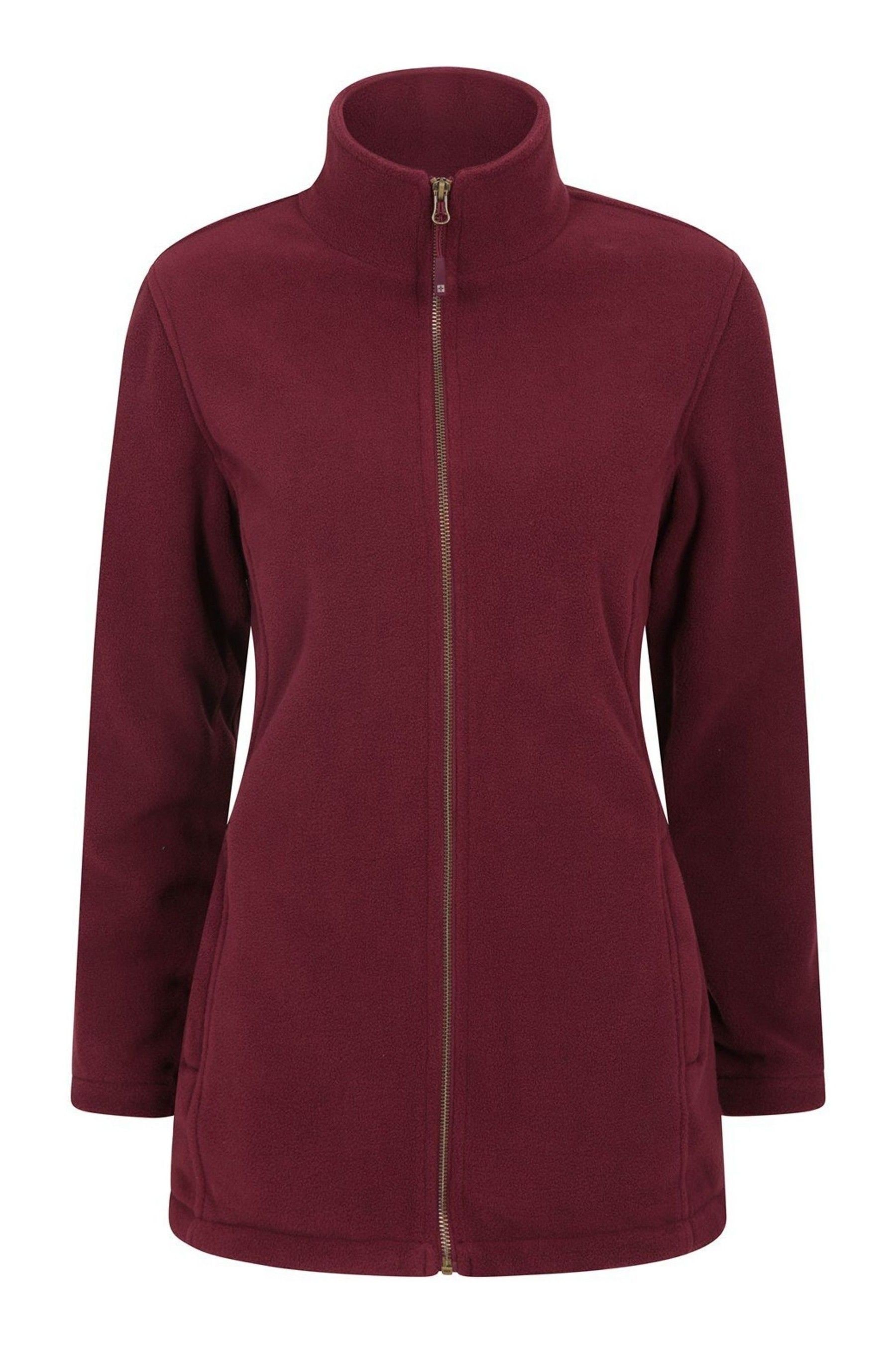 Ladies longline outlet fleece jackets