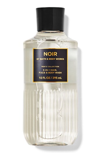 Bath & Body Works Noir 3-in-1 Hair, Face & Body Wash 10 fl oz / 295 mL
