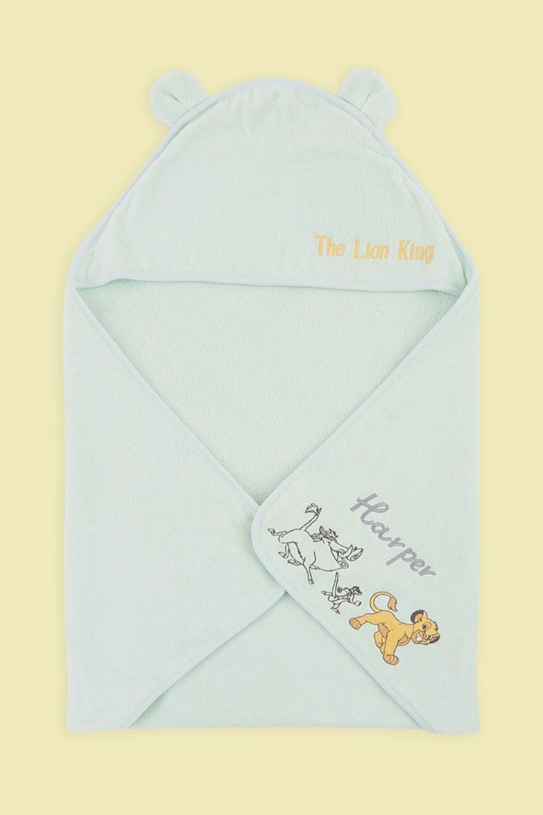 Lion king store baby towel