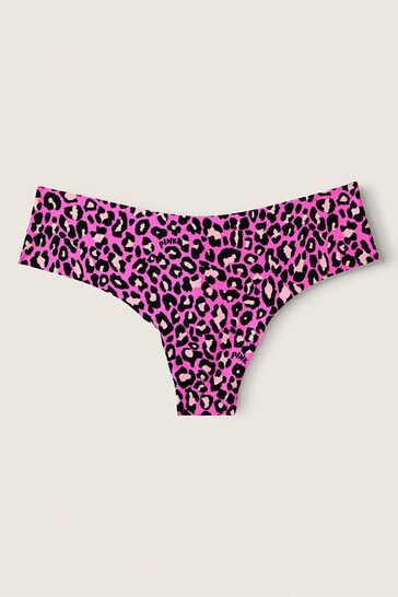 Victoria's Secret PINK Pink Leo Thong Smooth No Show Knickers