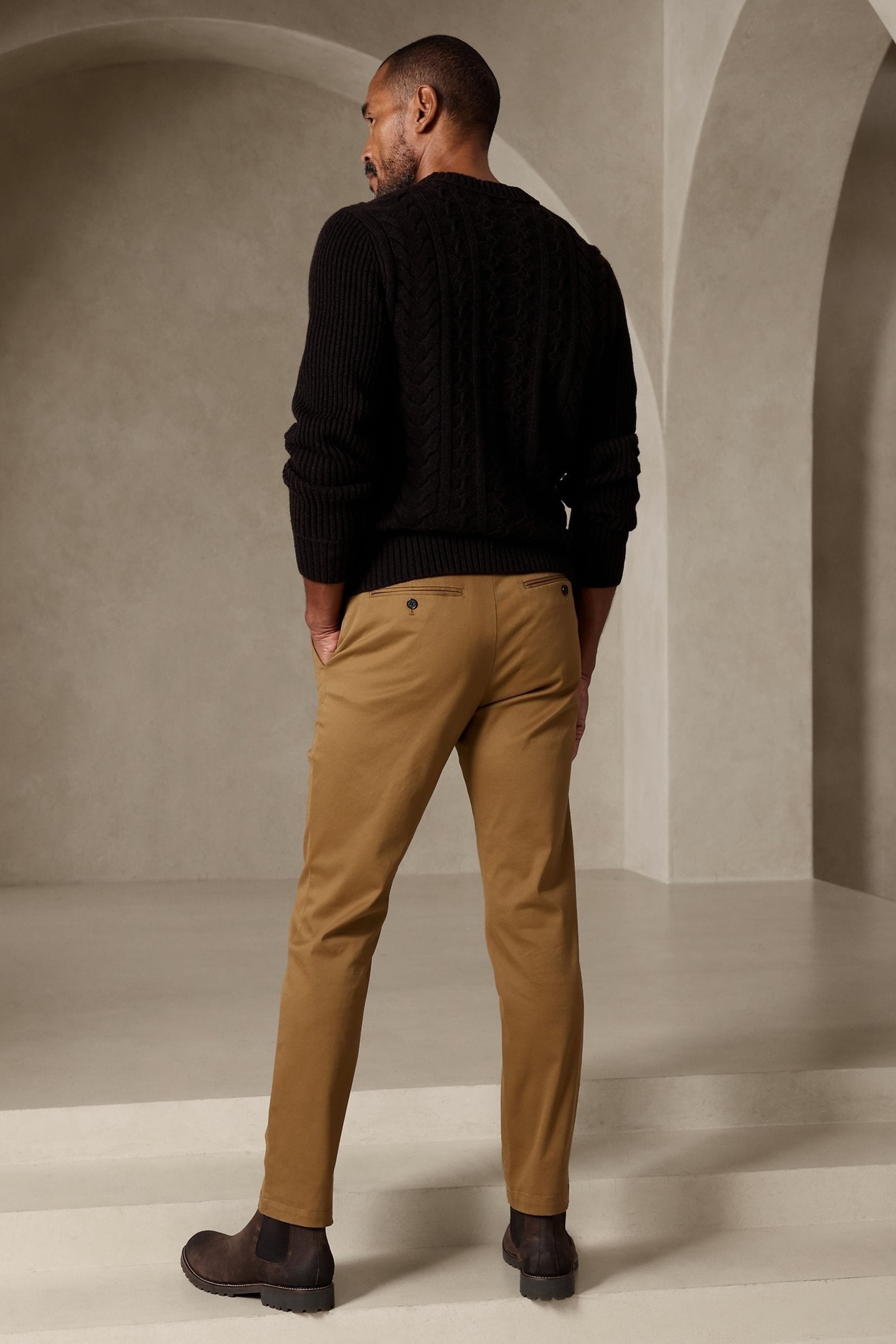 Gold chinos hot sale