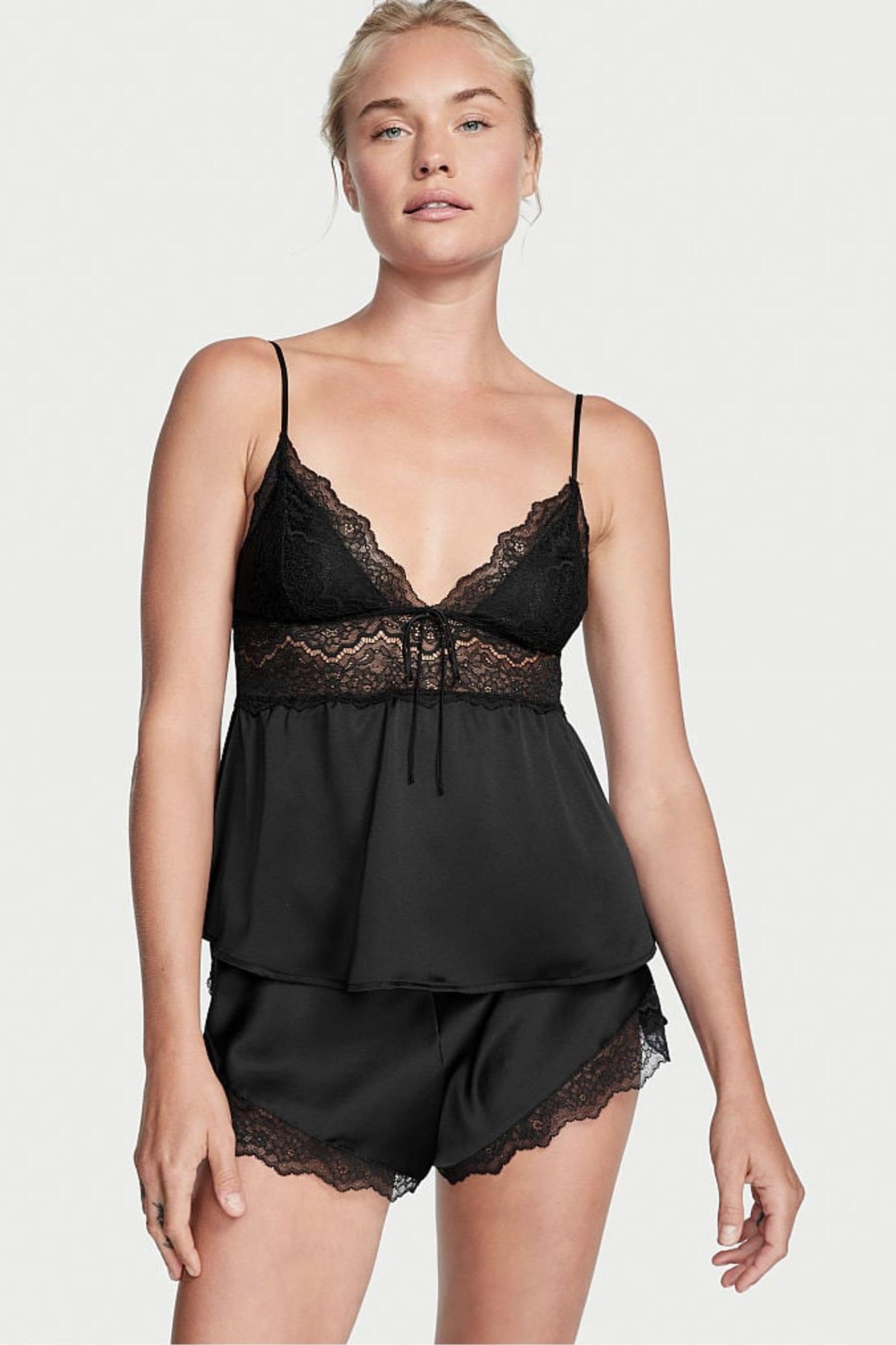 Black shop cami set