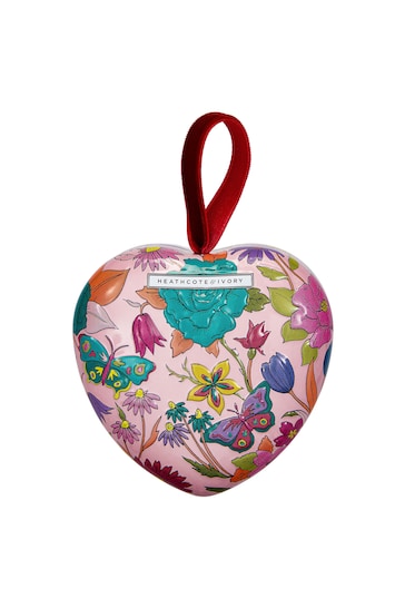Heathcote & Ivory Love Revival Scented Soap in Heart Shaped Tin