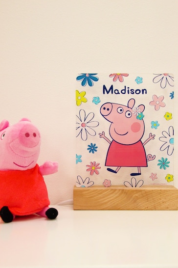 Personalised Peppa Pig LED Light by Character World Brands
