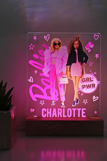 Personalised Barbie LED Light by Character World Brands