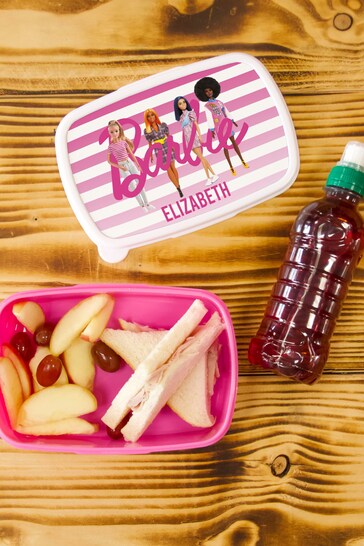 Personalised Barbie Lunch Box by Character World Brands