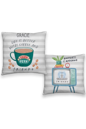 Personalised Friends Square Cushion by Character World Brands