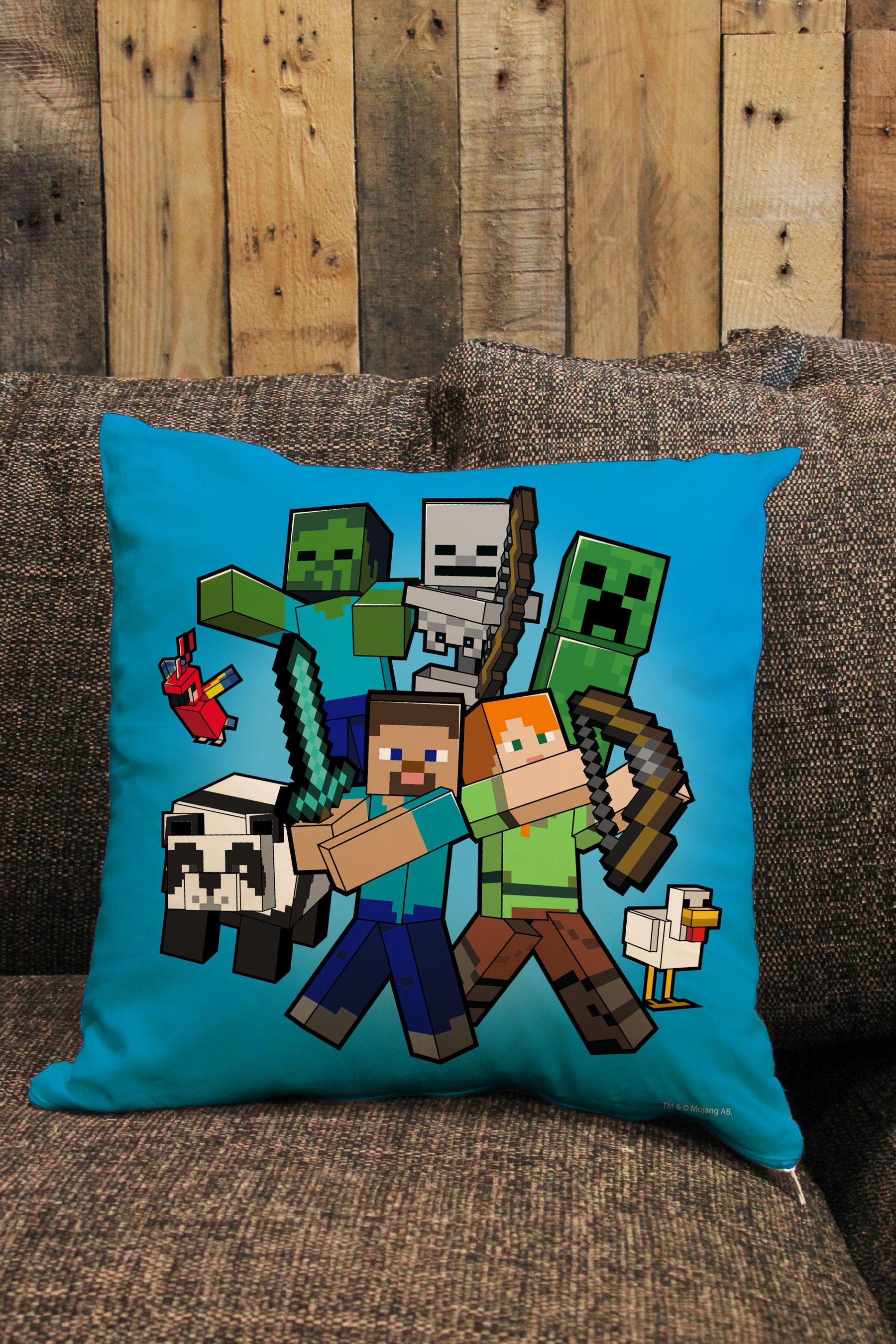 Minecraft 2025 sequin pillow
