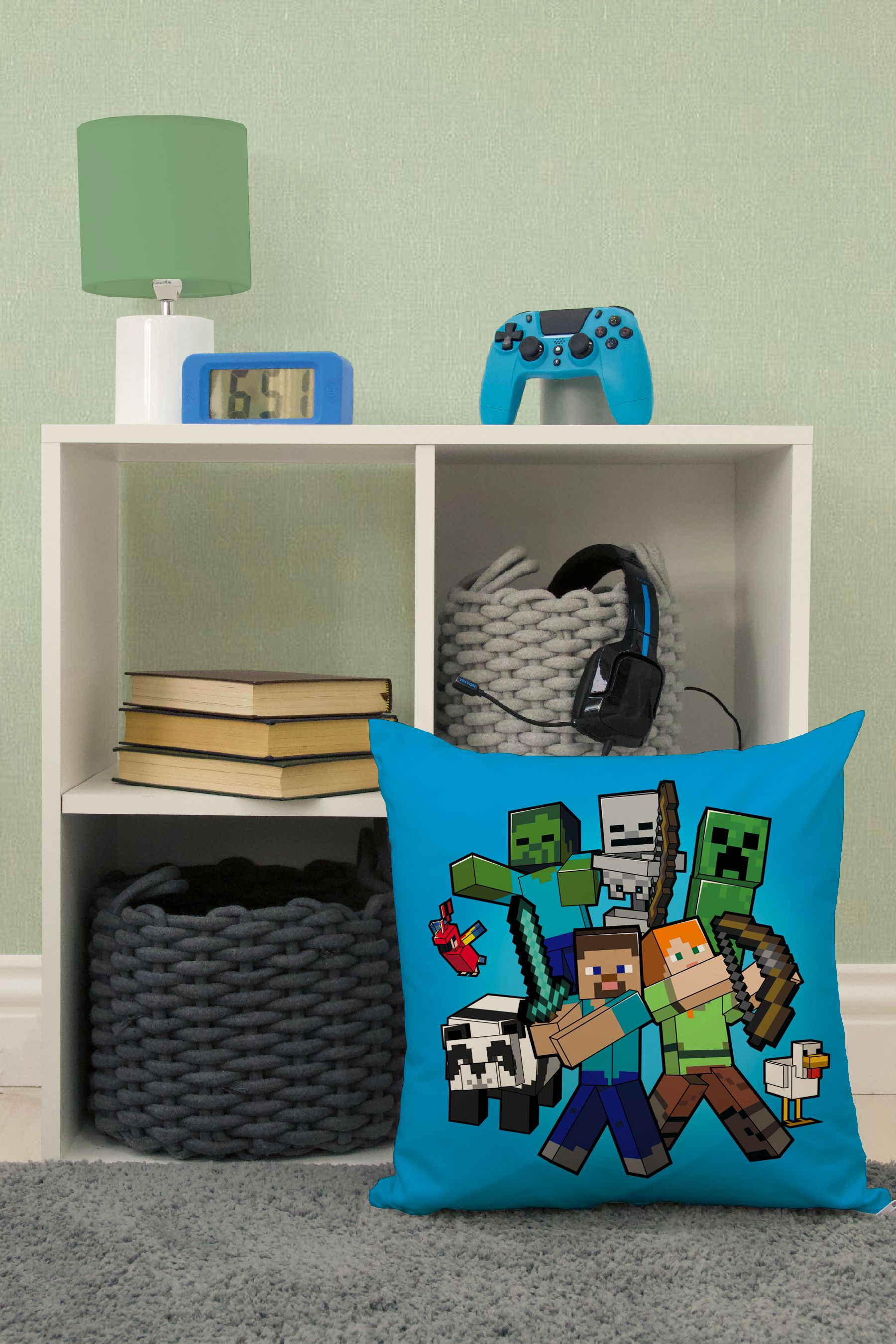 Minecraft new arrivals sequin pillow