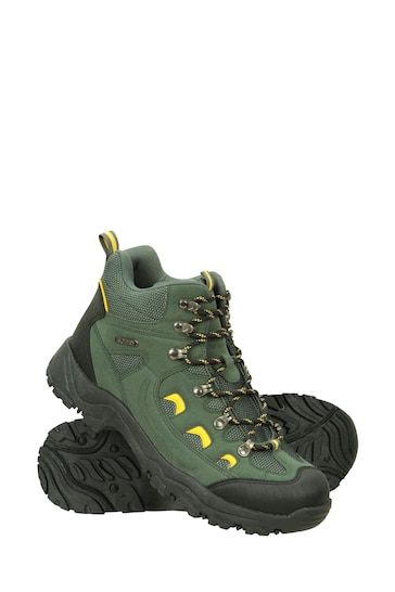 Mountain Warehouse Green Adventurer Waterproof Boots - Mens