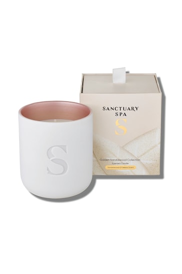 Sanctuary Spa Golden Sandalwood Candle