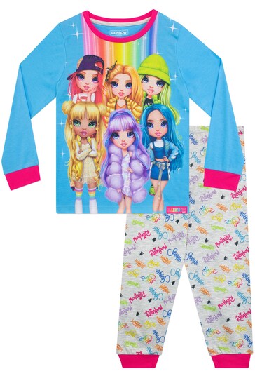 Character Blue Rainbow High Long Leg Pyjamas