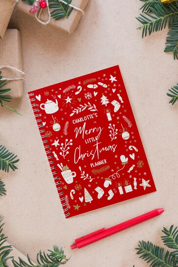 Personalised Christmas A5 Planner by PMC