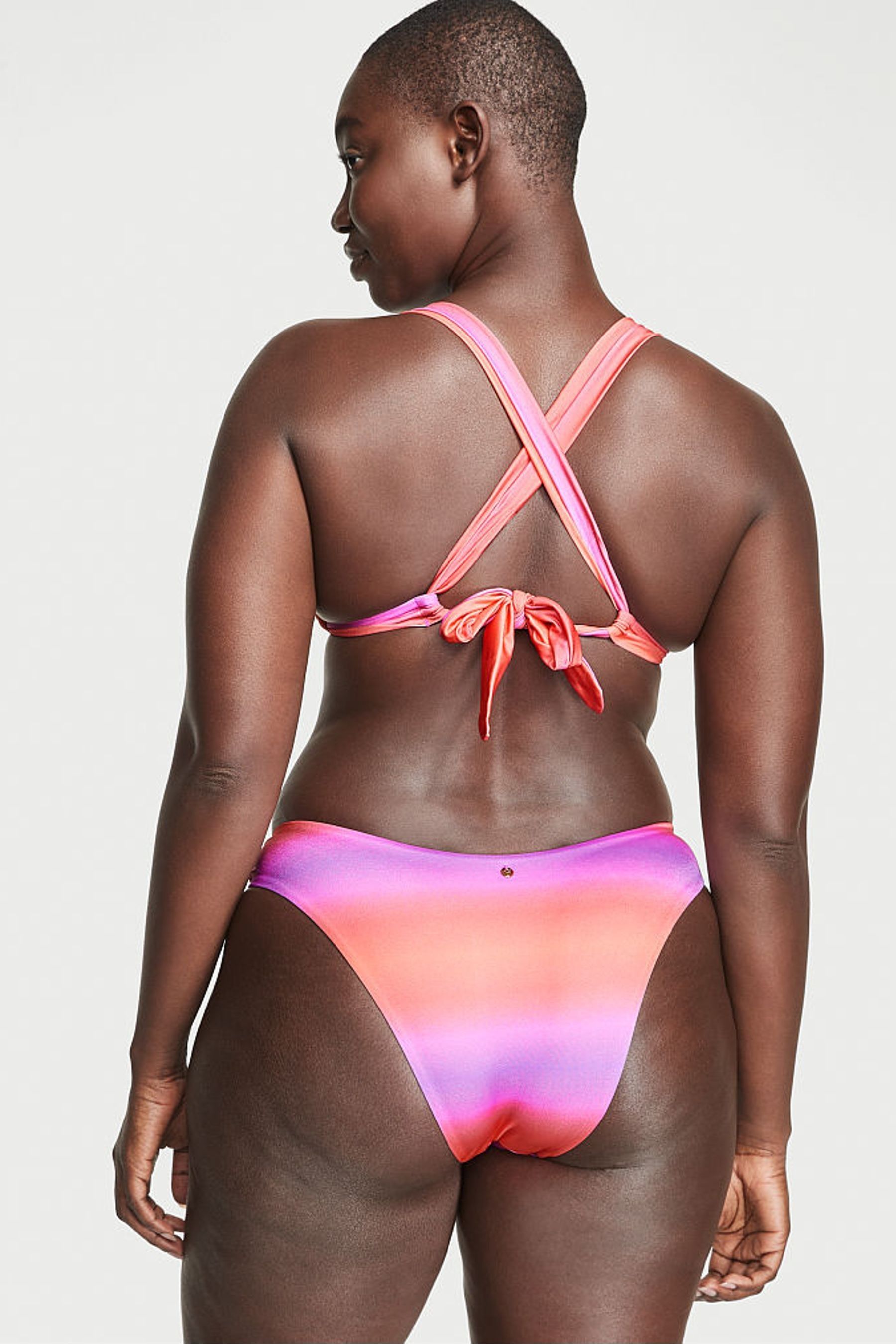 Women's adidas ombre layered bikini top new arrivals
