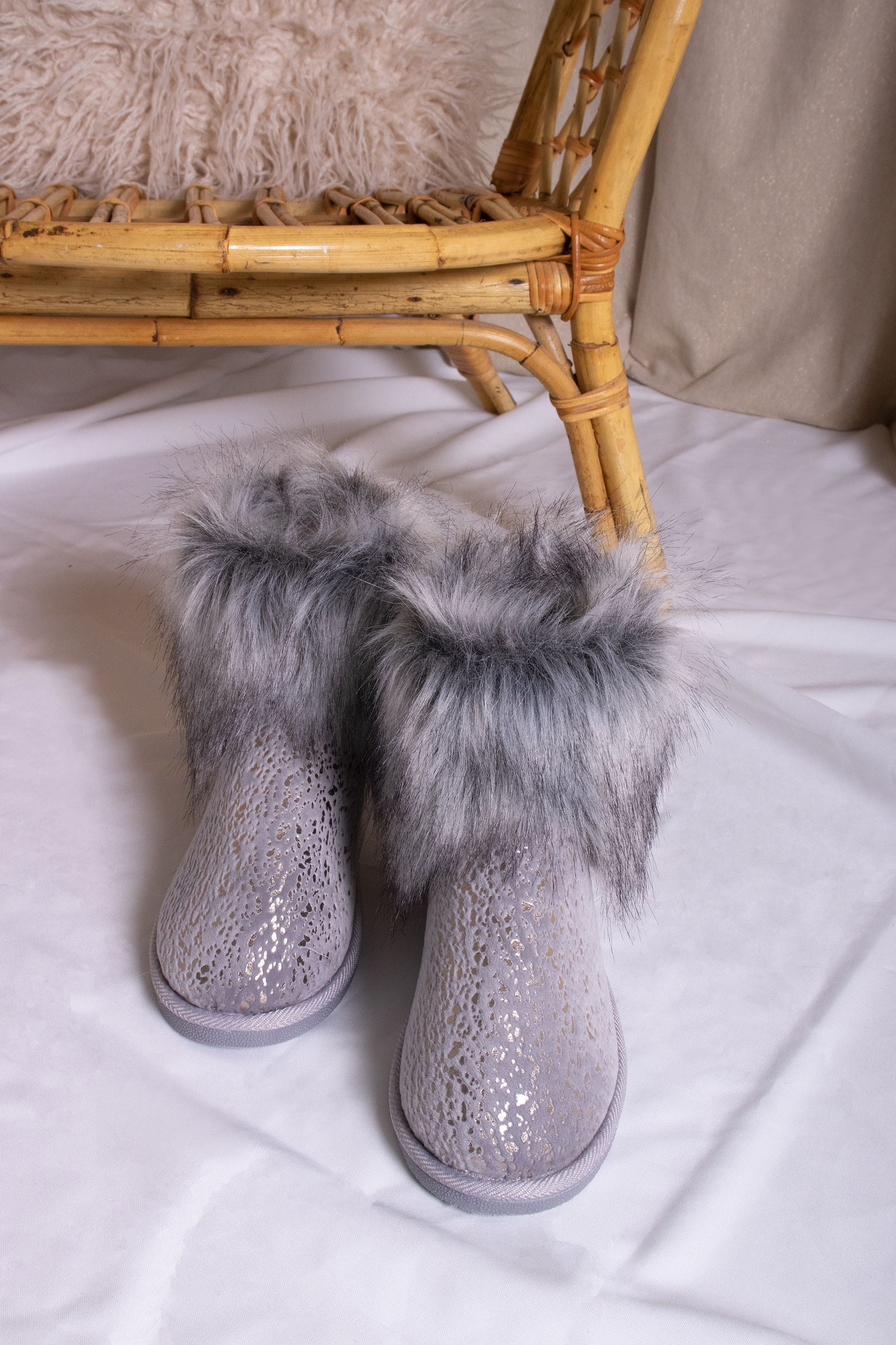Pretty you london slipper boots top