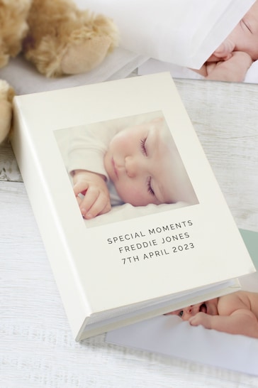 Personalised Photo Upload 6x4 Photo Album with Sleeves by PMC