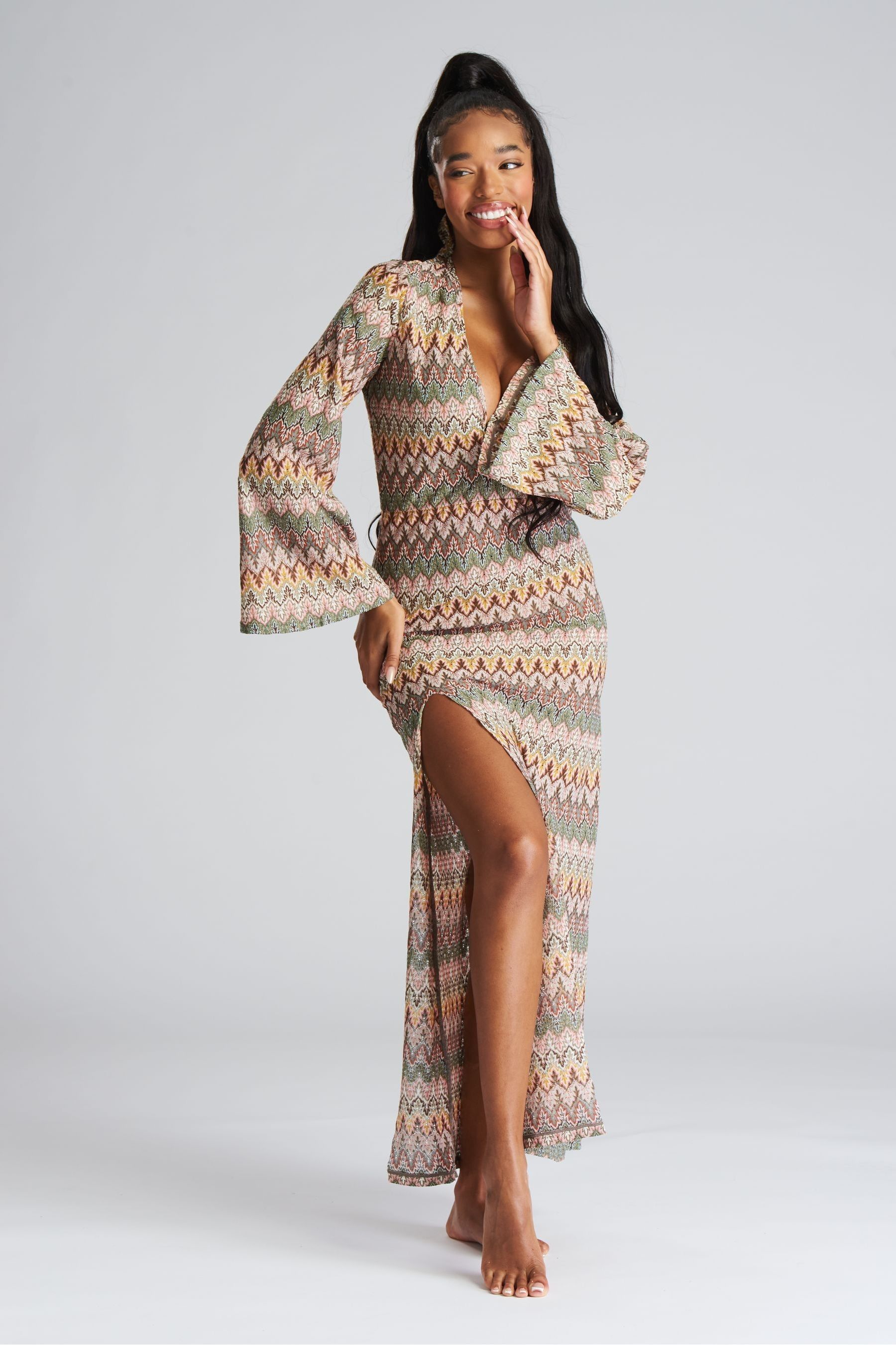 ETRO Crochet-knit maxi dress | NET-A-PORTER