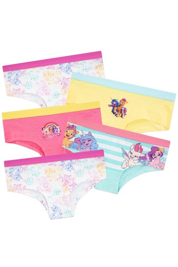 Character Yellow My Little Pony Kids 5 Pack Underwear Multipack