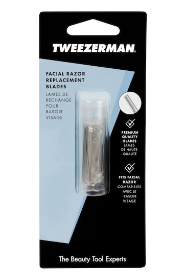 Tweezerman Facial Razor Replacement Blades