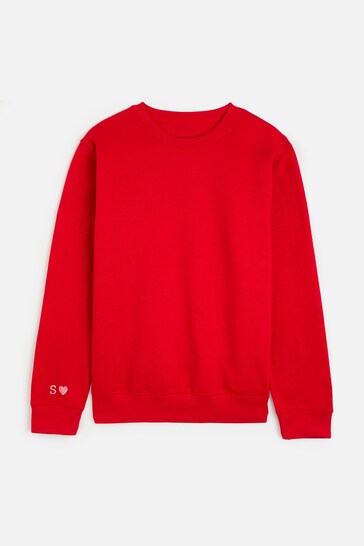 Personalised Mens Valentines Sweatshirt by Dollymix