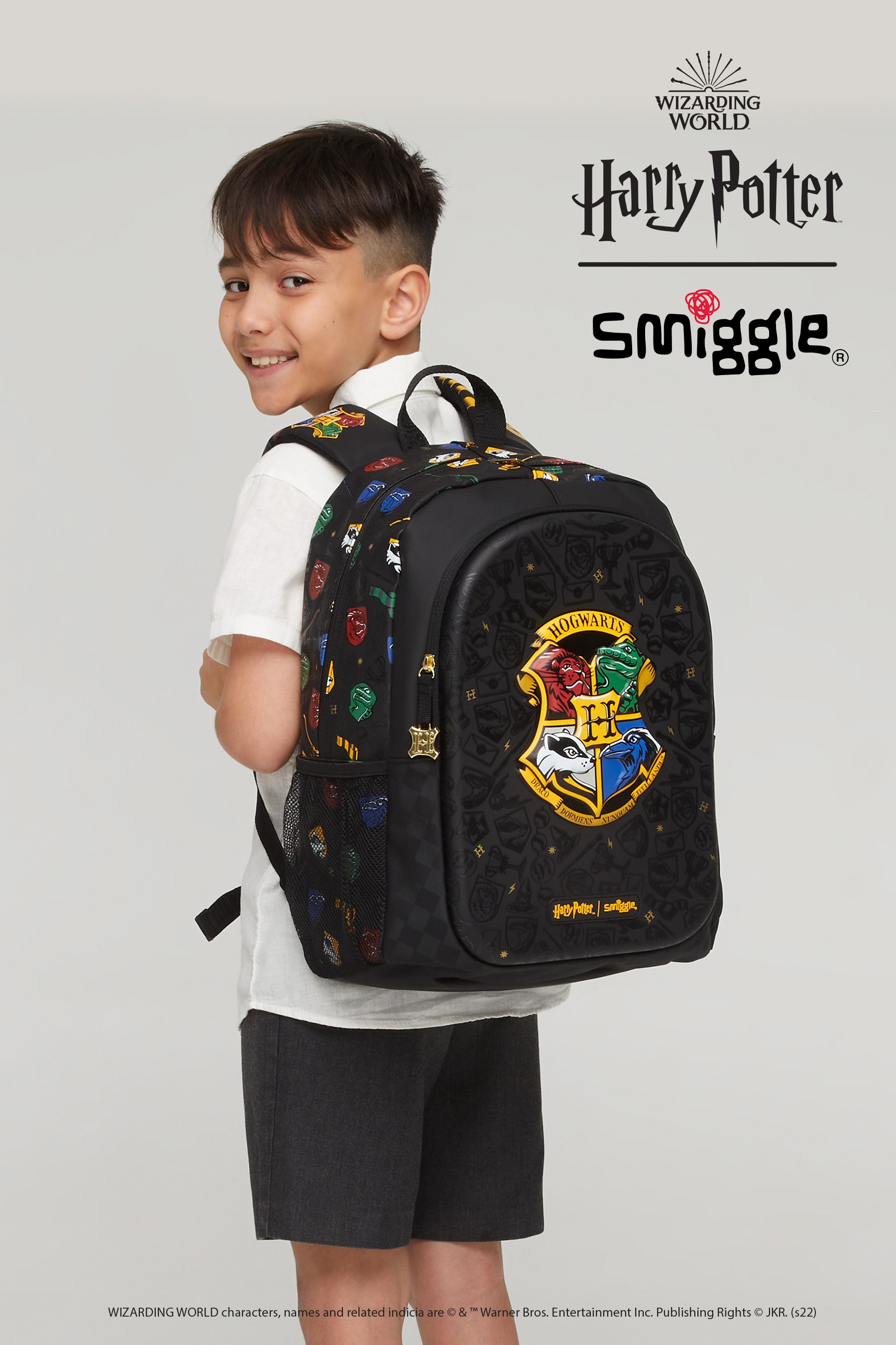 Harry potter backpack black outlet