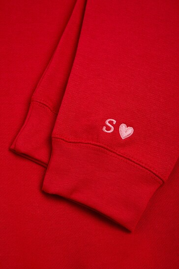 Personalised Women's Valentines Sweatshirt by Dollymix
