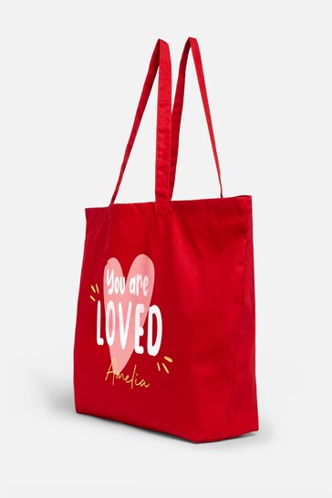 Personalised "You are Loved" collection Tote Bag by Dollymix