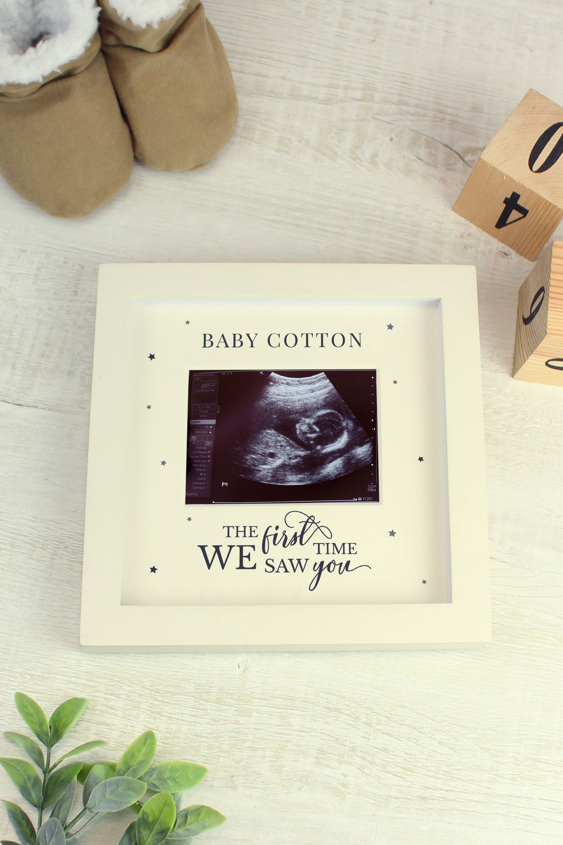 Personalised scan frames top