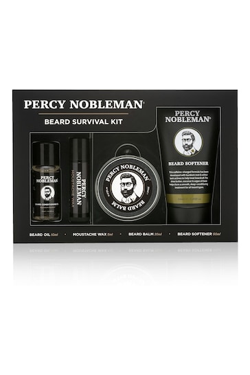 Percy Nobleman Beard Survival Kit Worth 30