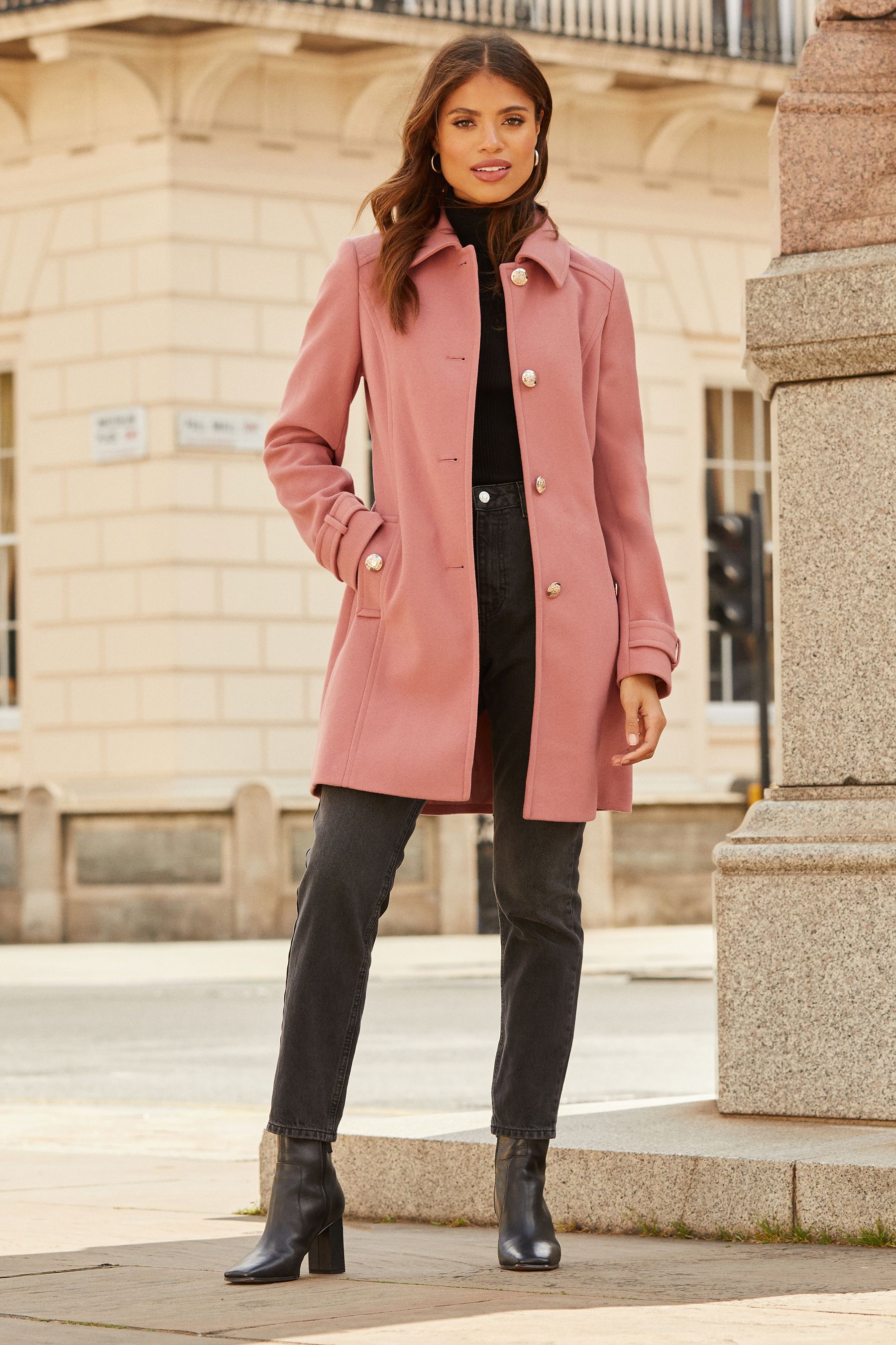 Pink hotsell lipsy coat