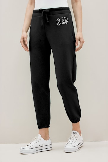 Gap Black Vintage Arch Logo Joggers