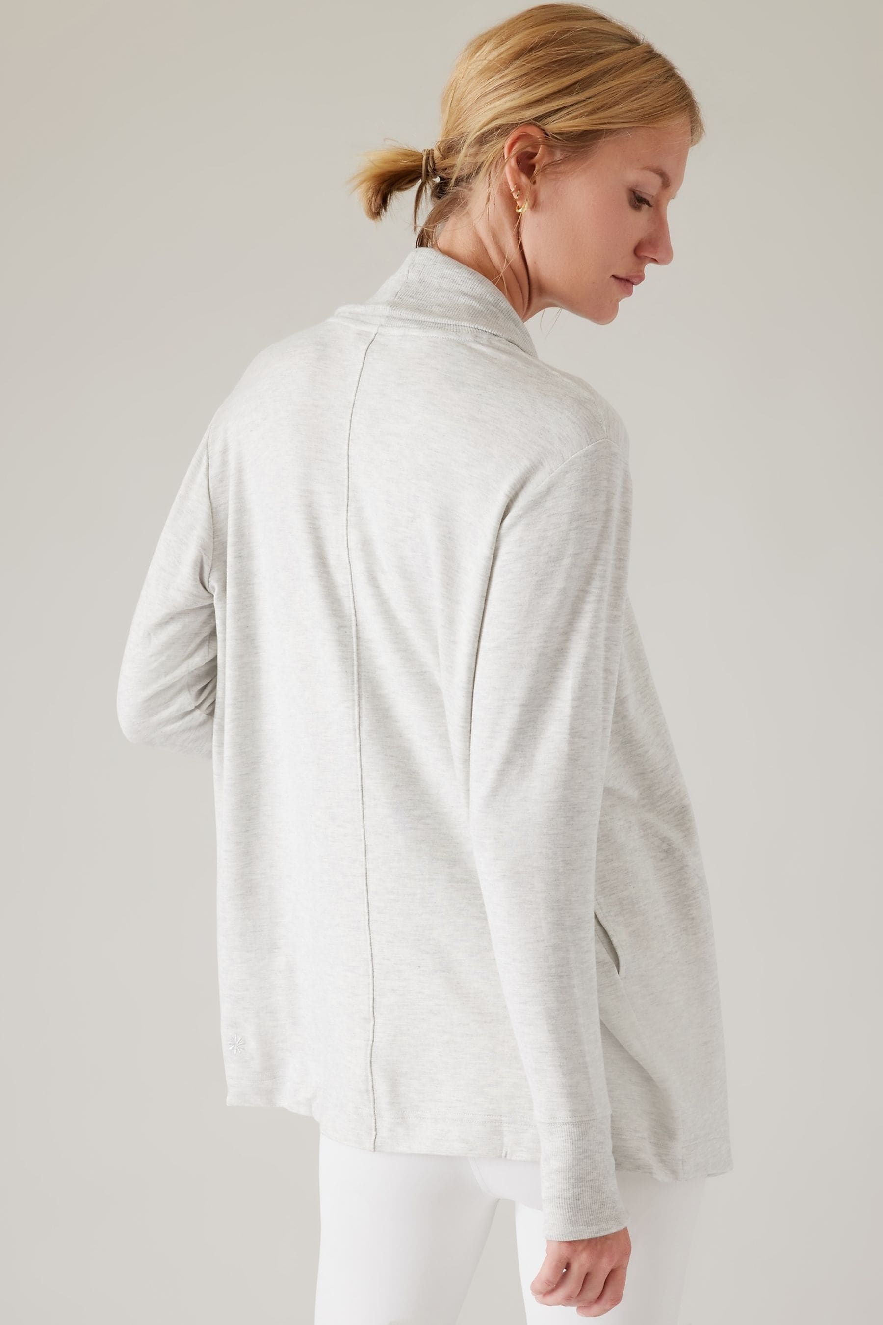 Long wrap sweater on sale