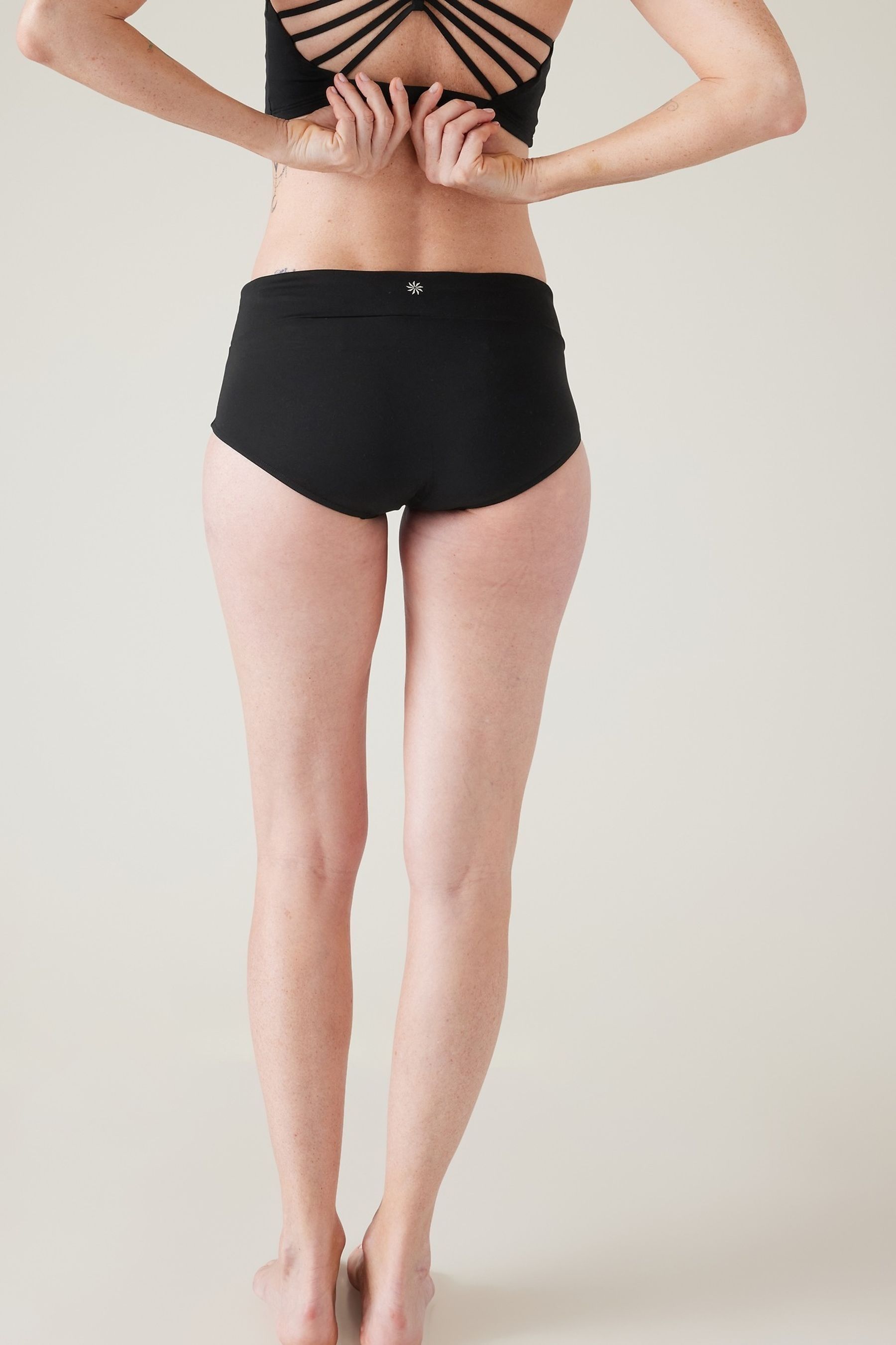 Black boyshort outlet bikini bottoms