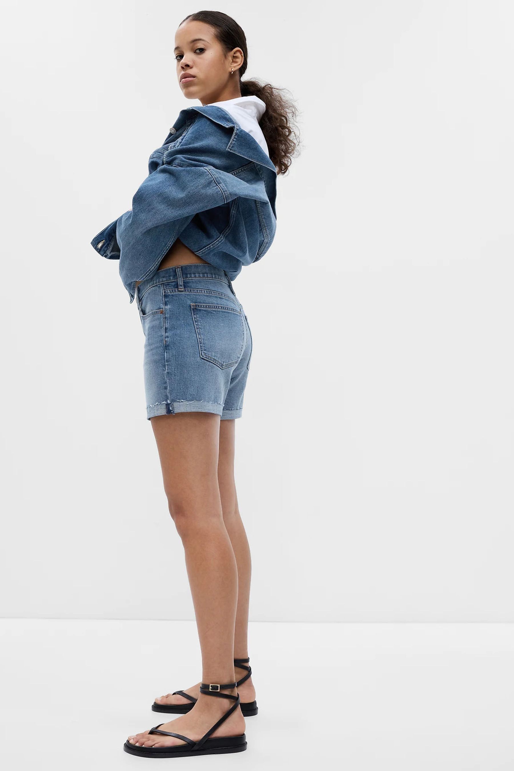 Gap cut hot sale off shorts