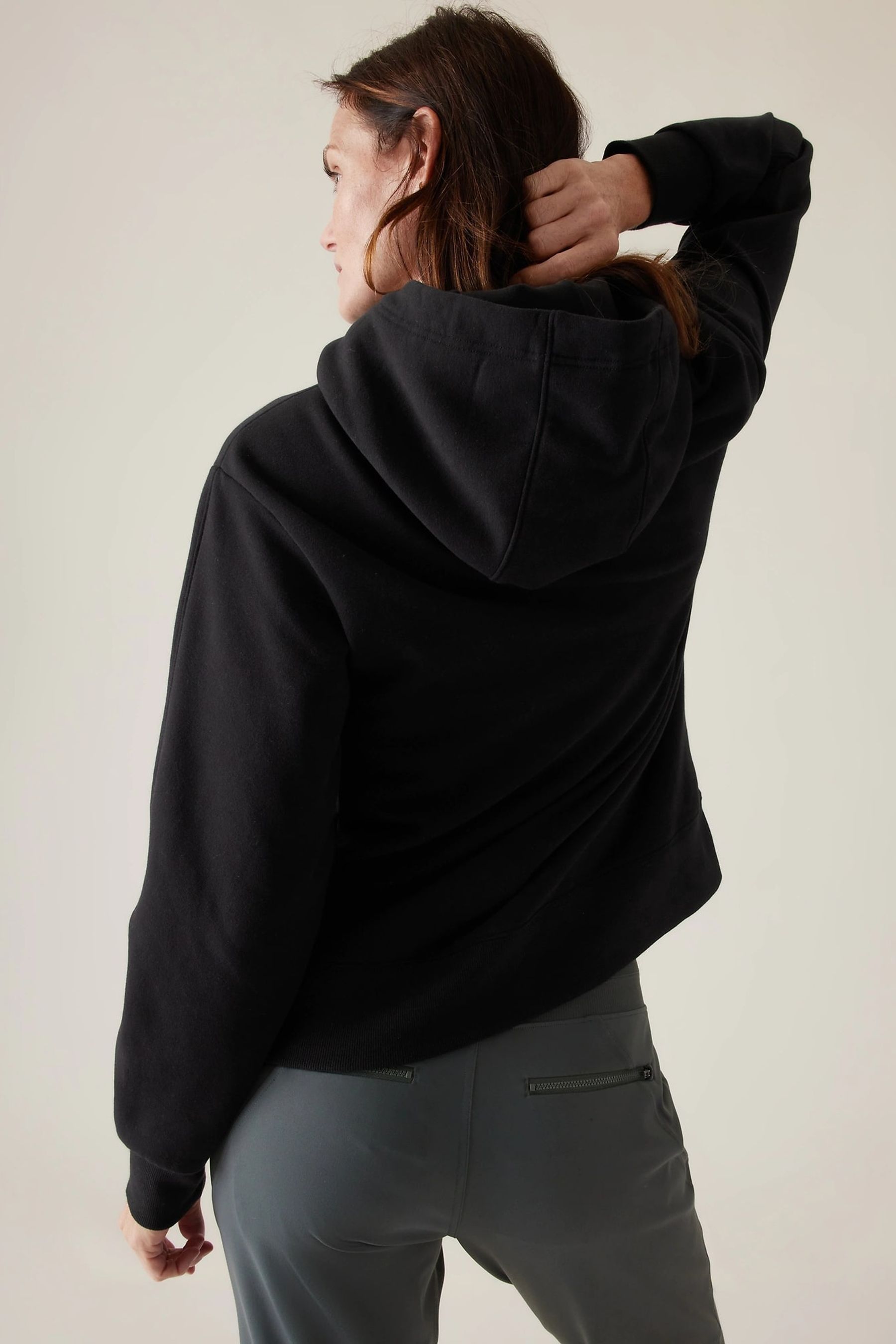 Athleta Black Breathable Hoodie