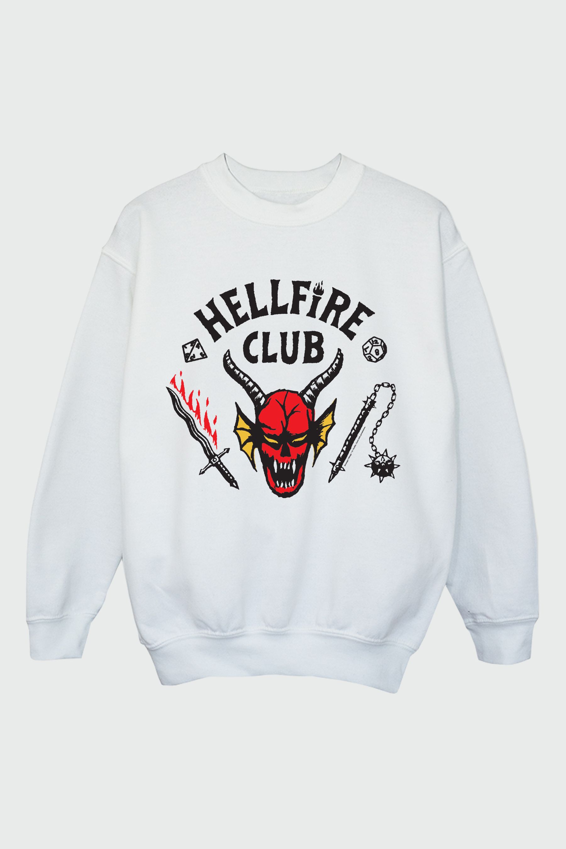 Stranger things clearance white sweatshirt
